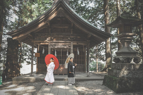 諏訪大社本宮結婚式