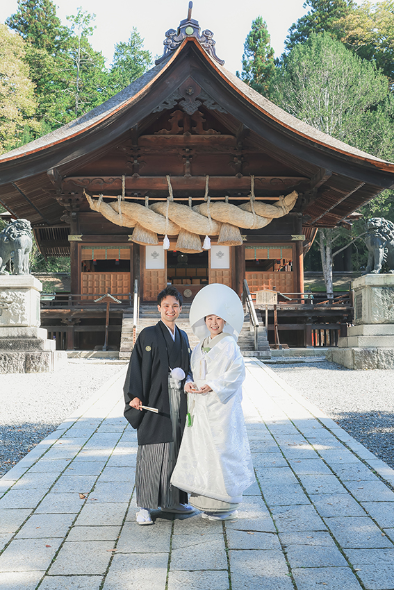 諏訪大社秋宮結婚式